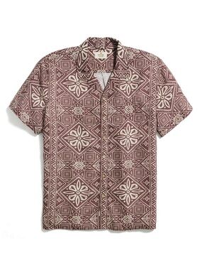 Marine Layer Archive Boho Resort Printed Men’s Size M/L Short Sleeve